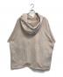 KATHARINE HAMNETT (キャサリンハムネット) CUT OFF RAGLAN HOODIE / PENKI SPLASH ベージュ サイズ:L：20000円