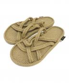 BOHONOMADボホノマド）の古着「ロープサンダル」｜ベージュ