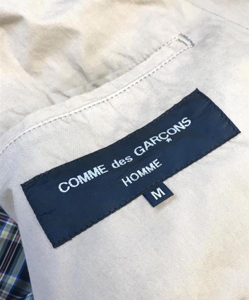 COMME des GARCONS HOMME（コムデギャルソン オム）COMME des GARCONS HOMME (コムデギャルソン オム) テーラードジャケット ベージュ サイズ:Mの古着・服飾アイテム