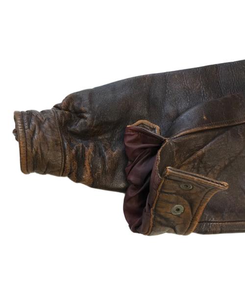 HARLEY-DAVIDSON（ハーレーダビッドソン）HARLEY-DAVIDSON (ハーレーダビッドソン) レザージャケット ブラウン サイズ:42の古着・服飾アイテム