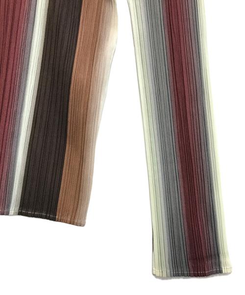 PLEATS PLEASE（プリーツプリーズ）PLEATS PLEASE (プリーツプリーズ) プリーツブラウス ブラウン サイズ:3の古着・服飾アイテム