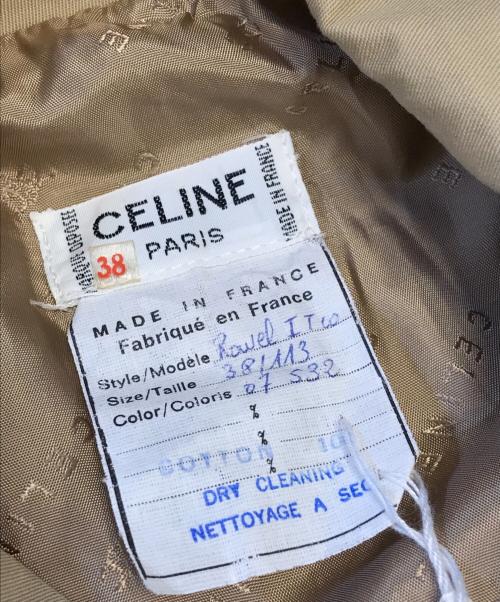CELINE（セリーヌ）CELINE (セリーヌ) トレンチコート ベージュ サイズ:38の古着・服飾アイテム
