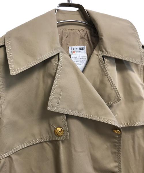 CELINE（セリーヌ）CELINE (セリーヌ) トレンチコート ベージュ サイズ:38の古着・服飾アイテム