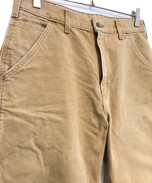 CarHartt（カーハート）CarHartt (カーハート) ダック地ペインターパンツ ブラウン サイズ:32×34の古着・服飾アイテム