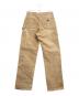 CarHartt (カーハート) ダック地ペインターパンツ ブラウン サイズ:32×34：12000円