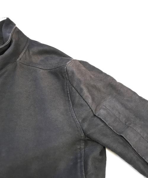 RICK OWENS（リックオウエンス）RICK OWENS (リックオウエンス) 切替ロングコート ブラック サイズ:XSの古着・服飾アイテム