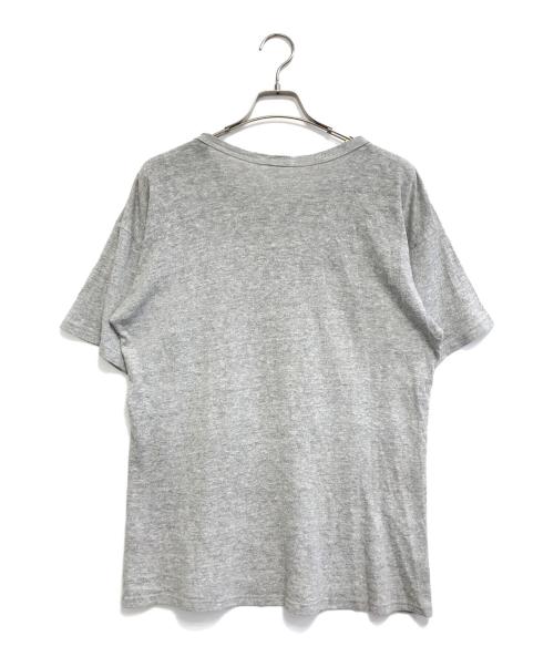 Champion（チャンピオン）Champion (チャンピオン) 80’s染込み3段プリントTシャツ グレー サイズ:Mの古着・服飾アイテム