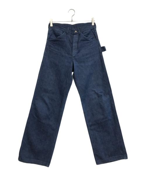 VINTAGE（ヴィンテージ）VINTAGE (ヴィンテージ) ペインターパンツ インディゴ サイズ:表記なしの古着・服飾アイテム