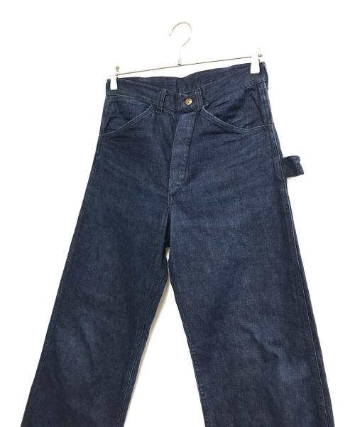 VINTAGE（ヴィンテージ）VINTAGE (ヴィンテージ) ペインターパンツ インディゴ サイズ:表記なしの古着・服飾アイテム