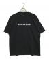 BALENCIAGA（バレンシアガ）の古着「ミラーロゴプリントTシャツ」｜ブラック