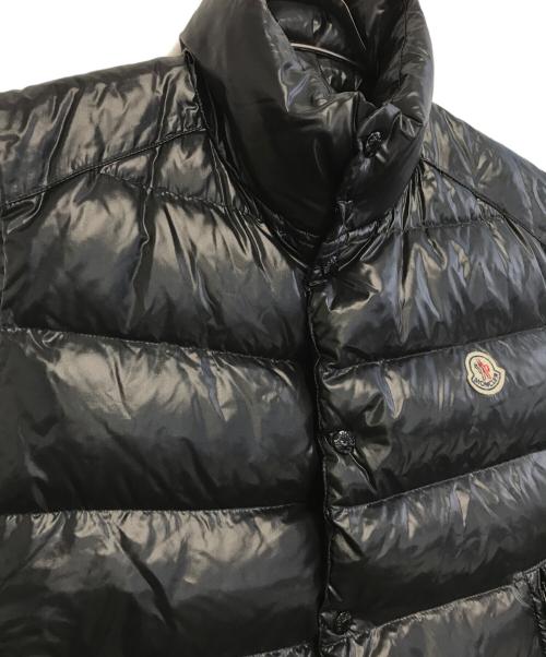 MONCLER（モンクレール）MONCLER (モンクレール) ダウンベスト ブラック サイズ:1の古着・服飾アイテム