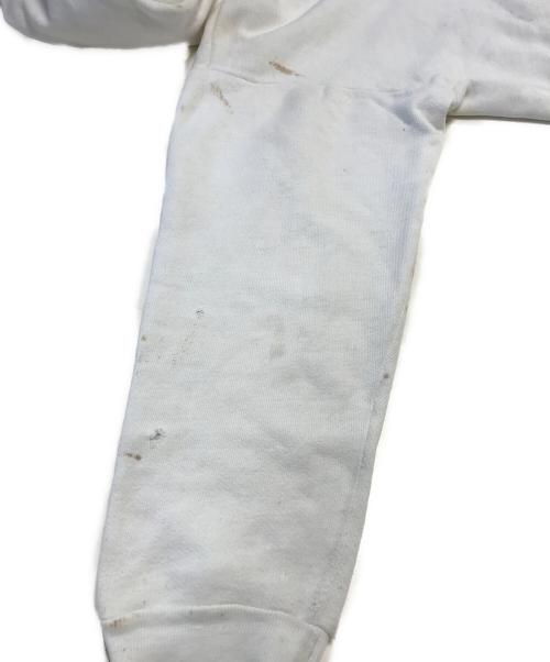 VINTAGE（ヴィンテージ）VINTAGE (ヴィンテージ) ジップパーカー ホワイト サイズ:表記なしの古着・服飾アイテム