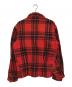 VINTAGE (ヴィンテージ) バッファローチェックスポーツジャケット レッド サイズ:不明：15000円
