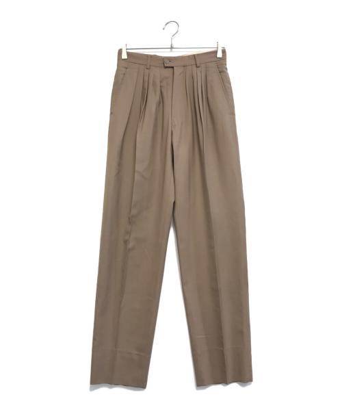 KENZO（ケンゾー）KENZO (ケンゾー) 5タックパンツ ベージュの古着・服飾アイテム