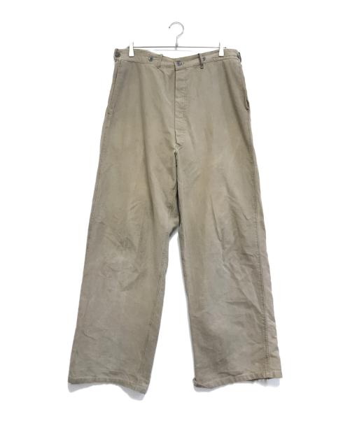 VINTAGE MILITARY（ヴィンテージ ミリタリー）VINTAGE MILITARY (ヴィンテージ ミリタリー) ミリタリーパンツ ベージュ サイズ:表記なしの古着・服飾アイテム