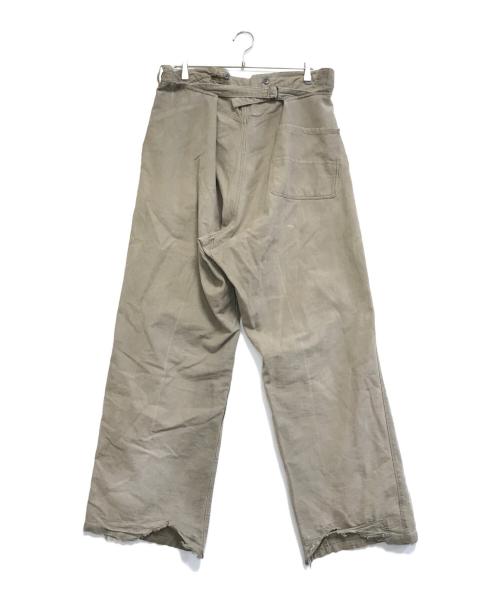 VINTAGE MILITARY（ヴィンテージ ミリタリー）VINTAGE MILITARY (ヴィンテージ ミリタリー) ミリタリーパンツ ベージュ サイズ:表記なしの古着・服飾アイテム