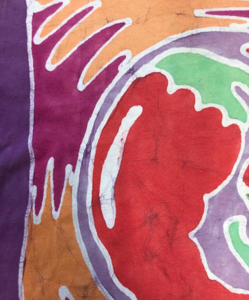 Hanes（ヘインズ）Hanes (ヘインズ) プリントTシャツ パープル サイズ:LARGEの古着・服飾アイテム