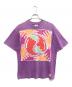 Hanes（ヘインズ）の古着「プリントTシャツ」｜パープル