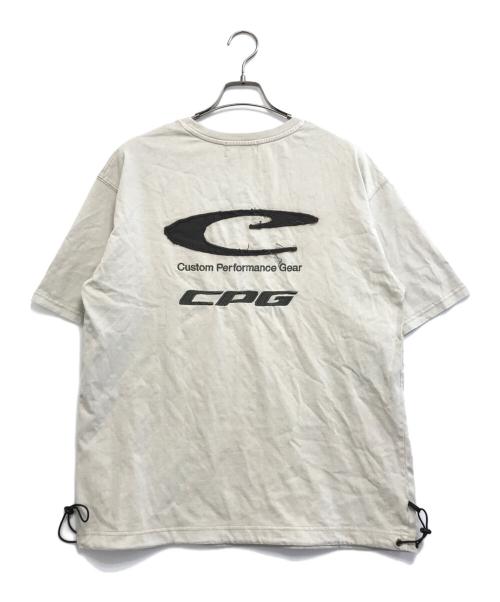 flagstuff（フラグスタフ）FLAGSTUFF (フラグスタフ) CPG LOGO DYE TEE ベージュ サイズ:Ｌの古着・服飾アイテム