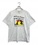 FRUIT OF THE LOOMフルーツオブザルーム）の古着「ミュージカルプリントTシャツ」｜グレー
