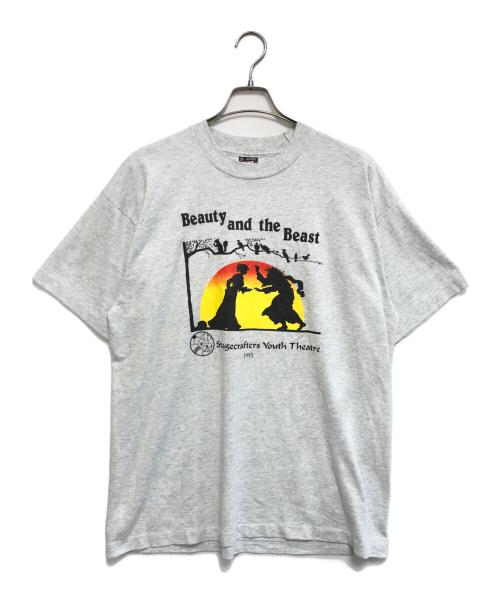 FRUIT OF THE LOOM（フルーツオブザルーム）FRUIT OF THE LOOM (フルーツオブザルーム) ミュージカルプリントTシャツ グレー サイズ:XLの古着・服飾アイテム