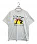 FRUIT OF THE LOOM（フルーツオブザルーム）の古着「ミュージカルプリントTシャツ」｜グレー