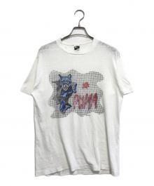 スポーツTシャツ（スポーツTシャツ）の古着「80'sプリントTシャツ」｜ホワイト