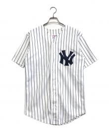 TEAMWORK（チームワーク）の古着「ベースボールシャツ」｜ホワイト