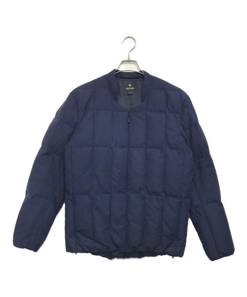Snow peak（スノーピーク）Snow peak (スノーピーク) ダウンジャケット ネイビー サイズ:Lの古着・服飾アイテム