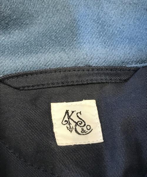 KAPTAIN SUNSHINE（キャプテンサンシャイン）KAPTAIN SUNSHINE (キャプテンサンシャイン) メルトンコーチジャケット ブルー サイズ:38の古着・服飾アイテム