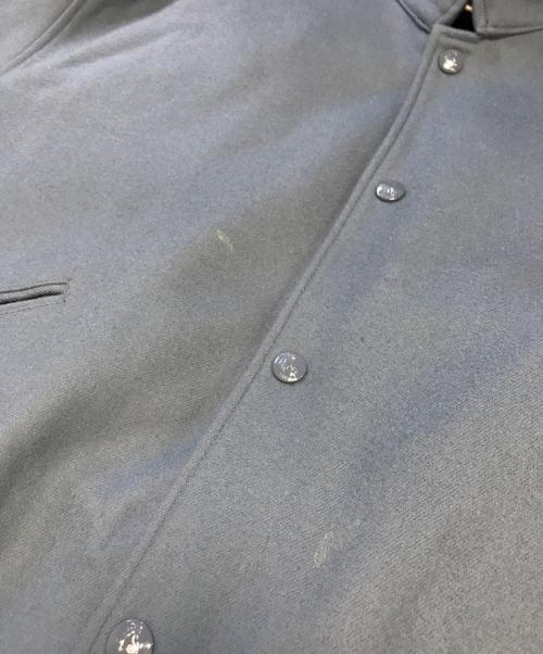 KAPTAIN SUNSHINE（キャプテンサンシャイン）KAPTAIN SUNSHINE (キャプテンサンシャイン) メルトンコーチジャケット ブルー サイズ:38の古着・服飾アイテム