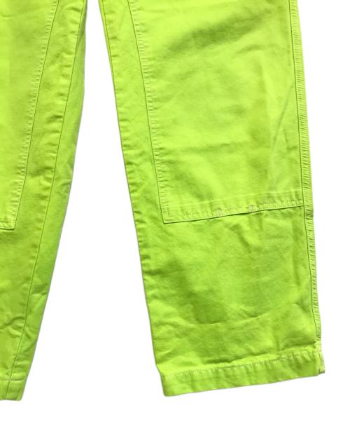 stussy（ステューシー）stussy (ステューシー) ダブルニーペインターパンツ イエロー サイズ:30の古着・服飾アイテム