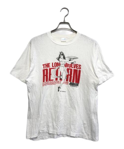 キャラクターTシャツ（キャラクターTシャツ）キャラクターTシャツ (キャラクターTシャツ) 90s 餓狼伝説 キャラクターTシャツ ホワイト サイズ:表記なしの古着・服飾アイテム