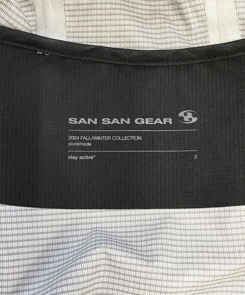 san san gear（サンサンギア）SAN SAN GEAR (サンサンギア) シェルジャケット ブラック サイズ:2の古着・服飾アイテム