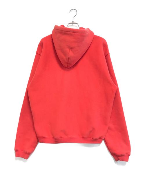 stussy（ステューシー）stussy (ステューシー) utline Zip Hoodie レッド サイズ:Mの古着・服飾アイテム