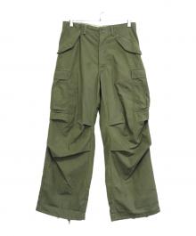 VINTAGE MILITARY（ヴィンテージ ミリタリー）の古着「US ARMY M65フィールドパンツ」｜カーキ