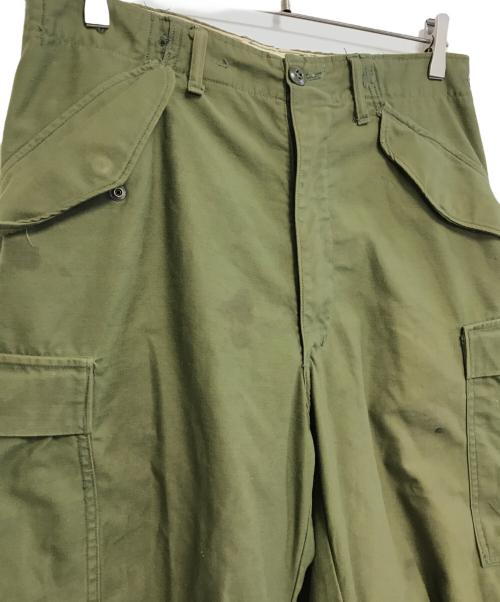 VINTAGE MILITARY（ヴィンテージ ミリタリー）VINTAGE MILITARY (ヴィンテージ ミリタリー) US ARMY M65フィールドパンツ カーキ サイズ:SMALL-REGULARの古着・服飾アイテム