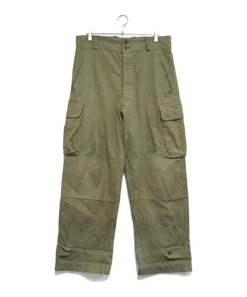 VINTAGE MILITARY（ヴィンテージ ミリタリー）VINTAGE MILITARY (ヴィンテージ ミリタリー) FRENCH MILITARY M-47 前期型 フィールドカーゴパンツ カーキ サイズ:不明の古着・服飾アイテム