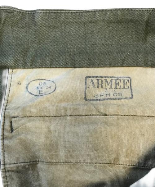 VINTAGE MILITARY（ヴィンテージ ミリタリー）VINTAGE MILITARY (ヴィンテージ ミリタリー) FRENCH MILITARY M-47 前期型 フィールドカーゴパンツ カーキ サイズ:不明の古着・服飾アイテム