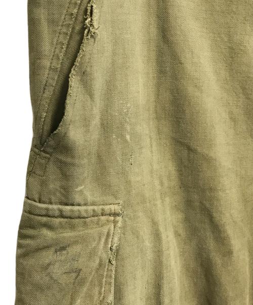 VINTAGE MILITARY（ヴィンテージ ミリタリー）VINTAGE MILITARY (ヴィンテージ ミリタリー) FRENCH MILITARY M-47 前期型 フィールドカーゴパンツ カーキ サイズ:不明の古着・服飾アイテム