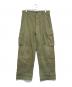 VINTAGE MILITARY（ヴィンテージ ミリタリー）の古着「FRENCH MILITARY M-47 前期型 フィールドカーゴパンツ」｜カーキ