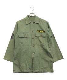 VINTAGE MILITARY（ヴィンテージ ミリタリー）の古着「US ARMY HBT ジャケット」｜カーキ