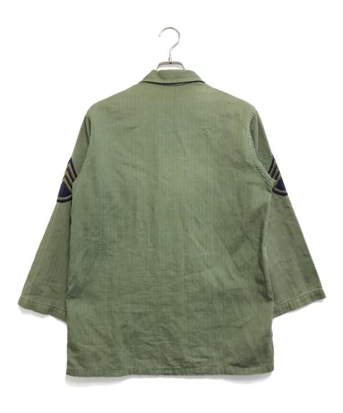 VINTAGE MILITARY（ヴィンテージ ミリタリー）VINTAGE MILITARY (ヴィンテージ ミリタリー) US ARMY HBT ジャケット カーキ サイズ:不明の古着・服飾アイテム