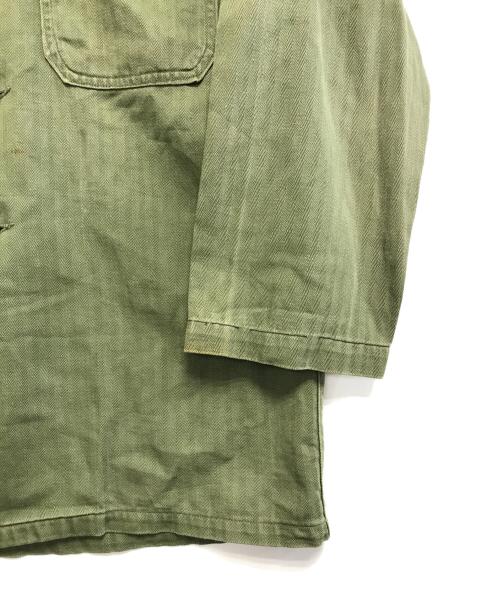 VINTAGE MILITARY（ヴィンテージ ミリタリー）VINTAGE MILITARY (ヴィンテージ ミリタリー) US ARMY HBT ジャケット カーキ サイズ:不明の古着・服飾アイテム