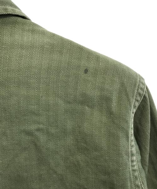 VINTAGE MILITARY（ヴィンテージ ミリタリー）VINTAGE MILITARY (ヴィンテージ ミリタリー) US ARMY HBT ジャケット カーキ サイズ:不明の古着・服飾アイテム