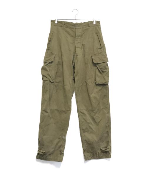VINTAGE MILITARY（ヴィンテージ ミリタリー）VINTAGE MILITARY (ヴィンテージ ミリタリー) FRENCH MILITARY M-47 後期型 フィールドカーゴパンツ オリーブ サイズ:43の古着・服飾アイテム