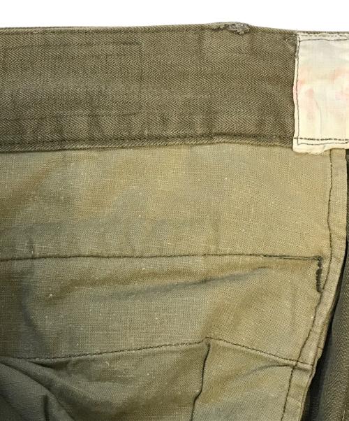 VINTAGE MILITARY（ヴィンテージ ミリタリー）VINTAGE MILITARY (ヴィンテージ ミリタリー) FRENCH MILITARY M-47 後期型 フィールドカーゴパンツ オリーブ サイズ:43の古着・服飾アイテム