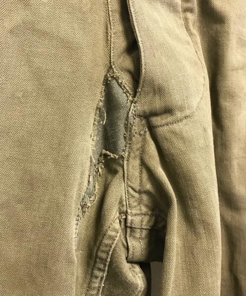 VINTAGE MILITARY（ヴィンテージ ミリタリー）VINTAGE MILITARY (ヴィンテージ ミリタリー) FRENCH MILITARY M-47 後期型 フィールドカーゴパンツ オリーブ サイズ:43の古着・服飾アイテム