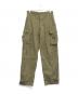 VINTAGE MILITARY（ヴィンテージ ミリタリー）の古着「FRENCH MILITARY M-47 後期型 フィールドカーゴパンツ」｜オリーブ