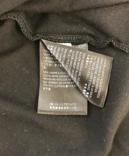 BALENCIAGA（バレンシアガ）BALENCIAGA (バレンシアガ) コピーライトロゴ オーバーサイズTシャツ ブラック サイズ:XSの古着・服飾アイテム